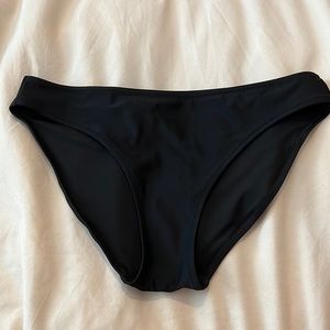 Black bikini bottom